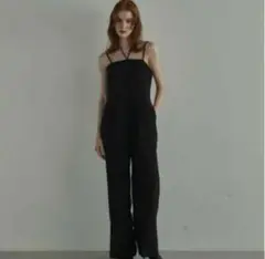 ★美品★ANDRESD オールインワン　ブラック L