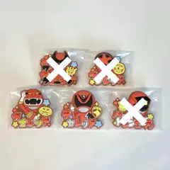 【8/24限定値下げ】スーパー戦隊シリーズ おなまえラバーバッジvol.1,2