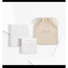非売品★Dior タオルセット2枚　ポーチ入り