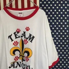 TEAM ANGEL リンガーTシャツ XL