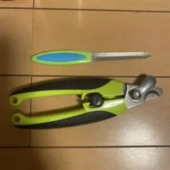 爪切りニッパーと爪やすりセット　犬