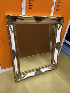 イタリア製アンティーク姿見 美品 輸入品