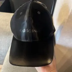 adidas ブラック ベースボールキャップ Mサイズ