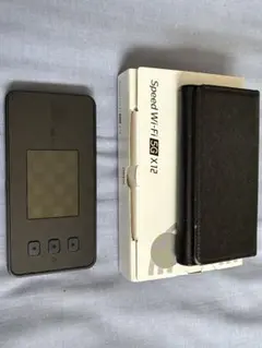 NEC Speed WiFi 5G X12 [NAR03]Wi-Fiルーター黒