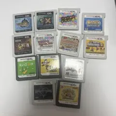 やらなくなった3dsカセットまとめ売りです。