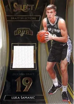 ジャージ Luka Samanic Spurs NBA カード インサート