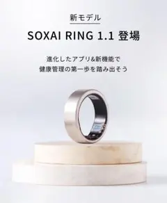 SOXAI スマートリング　12号　充電器付き