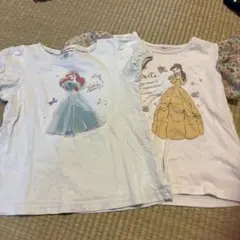 アリエルとベルのTシャツ 100cm