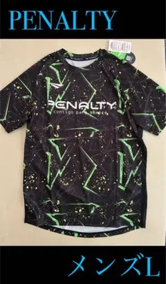 新品タグ付き　メンズL PENALTYペナルティ スプラッシュロゴプラシャツ