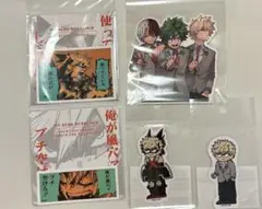 ヒロアカ　爆豪勝己　ステッカー　5種