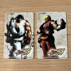 カプコン　ストリートファイターIV NESYSカード　リュウ　ケン　セット