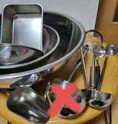 ステンレスボウル 器具セット