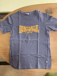 LONSDALE ロゴプリント Tシャツ グレー