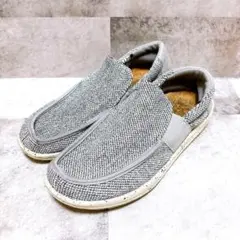 スリッポン グレー メンズ 25cm