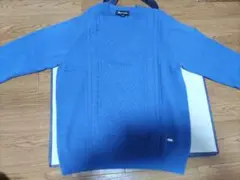 Aquascutum 青 ニット L