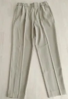 PLST 未使用　ベージュ カジュアルパンツ ゴムウエスト
