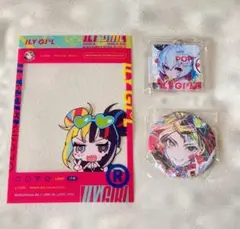 ミカピカゾ個展　ILYGI®L　クリアカード　缶バッジ　アクリルキーホルダー