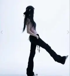 melt the lady cargo flare pants