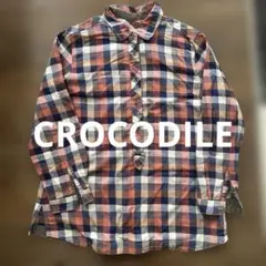 CROCODILE チェック柄シャツ Lサイズ　秋
