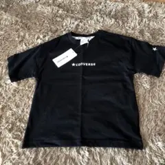 CONVERSE 黒 Tシャツ サイズ120