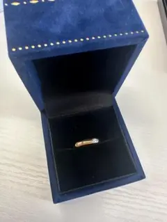 K18イエローゴールド シンプルリング 2.25g (刻印入り)