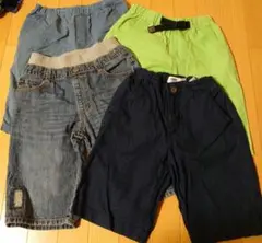 140cm ハーフパンツまとめ売り‼️UNIQLO含む4点セット売り