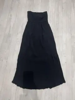 【美品】ホリスター　ストラップレス　ワンピース S 黒　ブラック