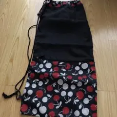 Hanna Hula チェリー柄 ラケットバッグ