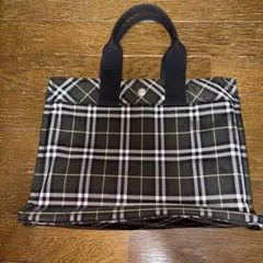 バーバリーチェック柄トートバッグ 中型