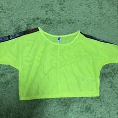 ZUMBA 蛍光イエローメッシュXS正規品