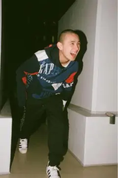 GAP Logo Remix ロゴパーカー ギャップ ロゴリミックス
