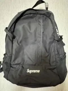 Supreme 黒 リュック・バックパック