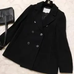 アンタイトル　UNTITLED　ピーコート　黒 М