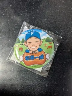 ファイターズ 肉祭り ガチャ 石井一成 缶バッジ