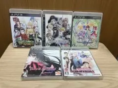 テイルズシリーズ PS3ソフト 5本セット