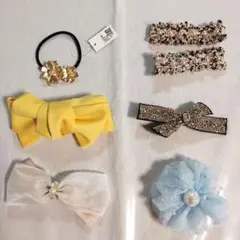 おしゃれなヘアアクセサリーセット 新品未使用7点セット