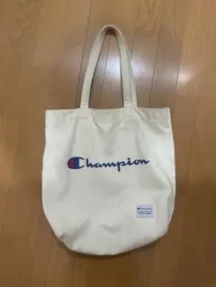 Champion トートバッグ アイボリー
