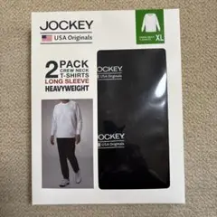 JOCKEY クルーネック ロングスリーブT XL 2枚組 新品
