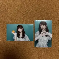 乃木坂46 ネーブルオレンジ ミニ生写真 岩本蓮加 セミコンプ