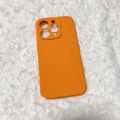 iPhone 14 Pro ケース オレンジ
