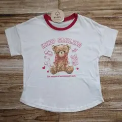 新品 未使用 クマ 夏 半袖 Tシャツ 女の子 120
