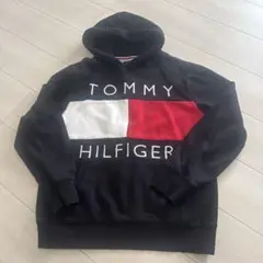 TOMMY HILFIGER カラーブロックパーカー L