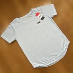 【新品未使用品】FILA Tシャツ　ライトブルー　Lサイズ