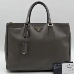 ✨定番人気 美品✨ プラダ ガレリア トートバッグ サフィアーノレザー A4可