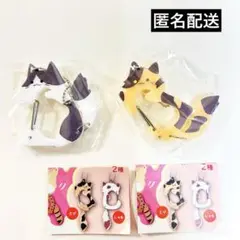 しっぽふりふり　にゃんこカラビナ2 C-pla限定！　さび　はちわれ
