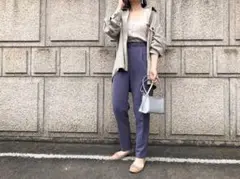 GU ストレッチテーパードパンツ