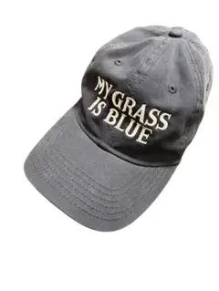 MY GRASS IS BLUE CAP ネイビー