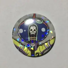 ONEPIECE マルイ　出張店　ホロ缶バッジ　ブルック