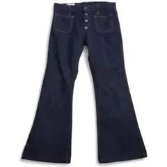 BISON 70s Vintage フレア ベルボトムデニム セーラー パンツ