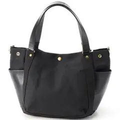【美品】TIDEWAY ALBERTON DUCK TOTE S 黒